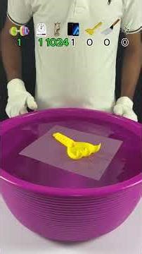 try to guess how many tissues paper it tooks! what happend next? #tissuepaper #satisfying