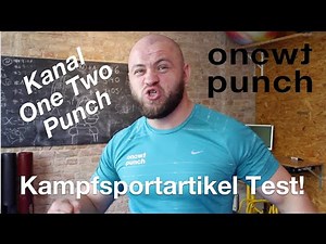Kampfsportartikel Test von One Two Punch Boxhandschuhe, Boxsack, Pratzen, Funktionell Fitness.