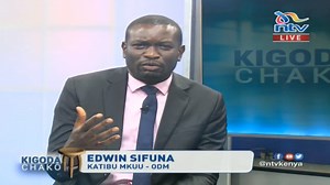 4.1K views · 59 reactions | "One cannot get benefits for a job they are not doing" - Edwin Sifuna comments on DP Ruto's security change. Full interview: https://bit.ly/3gKm3sW | NTV Kenya | Facebook