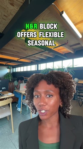 earn extra income while doing something meaningful at H&R Block! #hiring #workplace