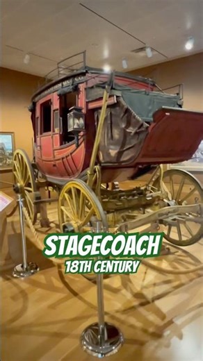 Stagecoach from 18th century. #westernart #museum #georgia #cartersvillega