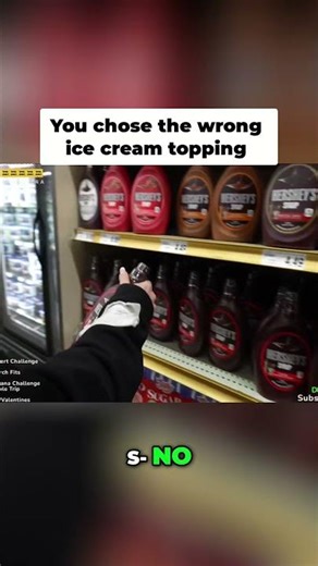 Finding the PERFECT Ice Cream Topping! Magic Shell vs Hershey's? #shorts