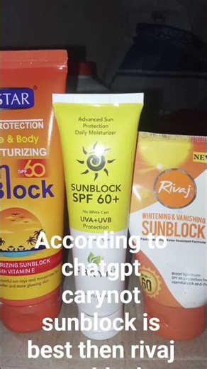 # sunblock # facecare# products # sunscreen # rivaj sunblock