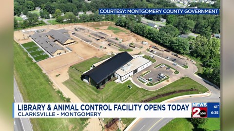 Library and animal control facility opens Saturday in Clarksville