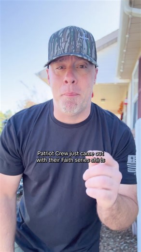 32K views · 2.4K reactions | We tried out the Faith shirts from Patriot Crew and they’re easily some of the best we’ve come across.  Comfortable fit, quality feel, and a message that carries weight. Each pack supports veterans and comes with a free shirt! | Men After God | Facebook