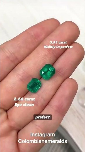Types of emerald qualities and clarities explained