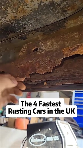 Fastest Rusting Cars in the UK Revealed
