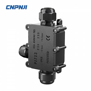 [Hot Item] Outside Waterproof Junction Box with Terminals 3p Distribution Box IP68 Flame Retardant Waterproof Box