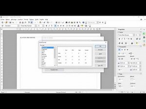 Open Office Writer : Comment faire un tableau de planning en moins de 3 min.