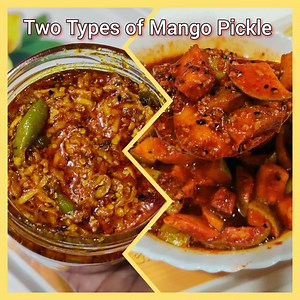 3.8K views · 48 reactions | 2 Delicious Mango Pickles recipe store for 1 year must try you'll absolutely love it 殺 | RD cooking | Facebook