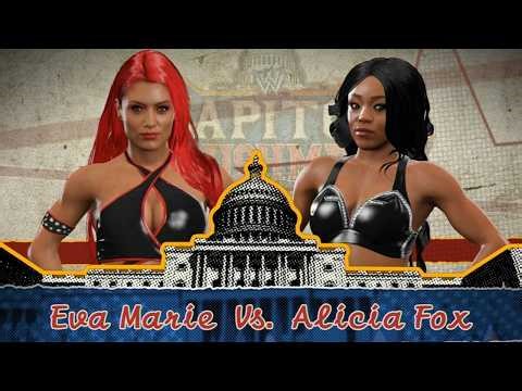 WWE 2K17 | Eva Maria vs. Alicia Fox