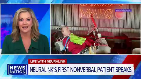 Last night I spoke with Brad Smith @ALScyborg, the first person with ALS to have @neuralink implanted. He has his voice back through AI and can even make dad jokes again. Absolutely incredible technology changing lives and bettering humanity. Thank you @elonmusk!