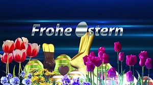 Happy Easter, Easter, Easter Egg. Free Stock Video