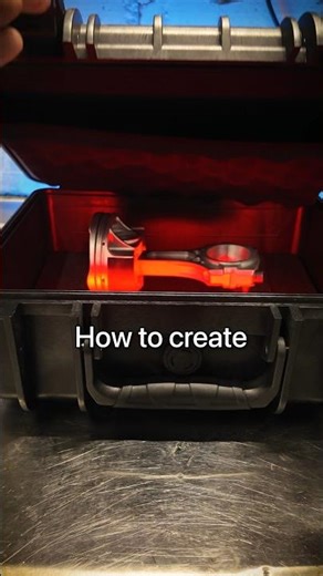 How to create a F1 piston in your garage? #f1 #engineering #3dprint #diy