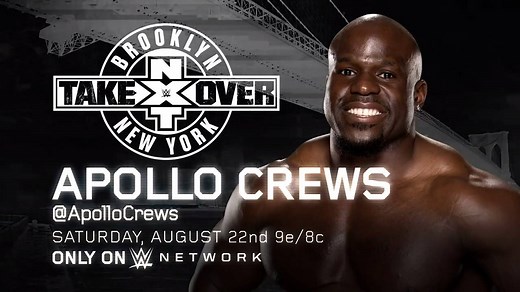 31K views · 2.2K reactions | Expect GREATNESS, WWE Universe!! Apollo Crews debuts TONIGHT at #NXTTakeover: Brooklyn on WWE Network! | WWE | Facebook