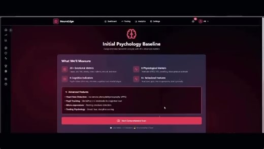 Phase 1 of NeuroEdge Facial Scanner is Ready!⚡This is just the beginning – our baseline facial & biometric engine is now running end-to-end.From a 15-second webcam scan, NeuroEdge reads your heart… | SOLKAI Technologies