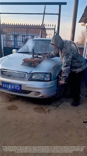 Field-to-Road Transplant: The Hand-Cranked Startup of a Franken-Car