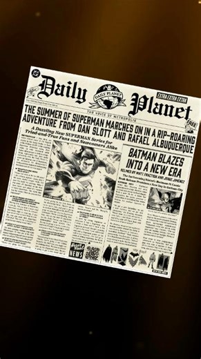 38K views · 802 reactions | It took a super team to bring the Golden Age back to life at San Diego Comic-Con. Go behind the scenes with the heroes who designed the DC Booth and brought the Daily Planet back to print in 1940s style. Swing by the DC Booth at SDCC and grab your copy of the Daily Planet before it's history! | DC | Facebook