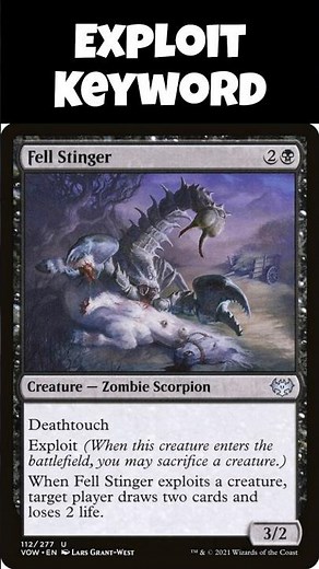 Tutoring Time Short: How The MTG Keyword "Exploit" Works