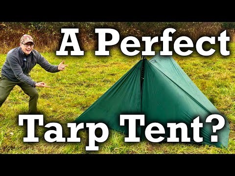 Easy Tarp Tent Guide: Forester's Tent Tarp Shelter IN DEPTH Tutorial