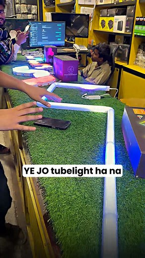 ✨ 8-Piece RGB Tubelight Set — Transform Your Entire Room! | Battiyan.pk ✨ Level up your gaming room, bedroom, studio, or streaming setup with our 8-piece RGB Tubelight Pack — a complete lighting solution designed to give your space a modern, aesthetic, and fully immersive vibe. These lights are bright, smooth, and perfect for creating a clean RGB look across walls, ceilings, desks, or behind furniture. Whether you're a gamer, a creator, or just love aesthetic décor — this set changes your whole