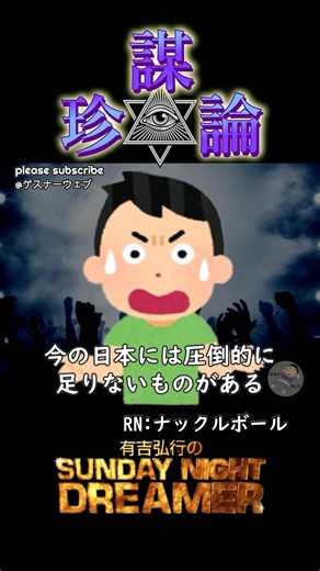 珍謀論「日本に足りないもの