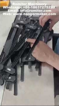 Semi Automatic Clothes Hanger Bar Peg Assembling Machine