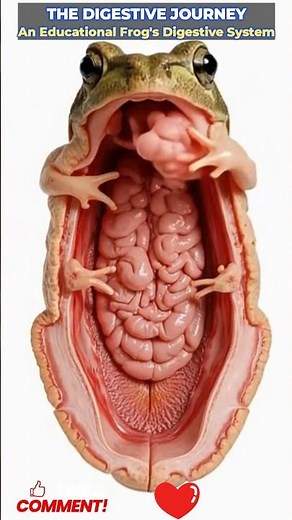 #froganatomy #digestivesystem #biologyeducation