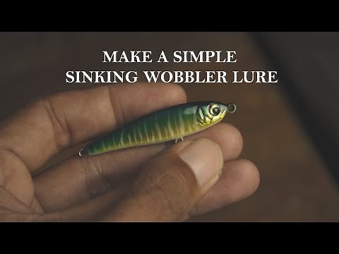 LURE MAKING MINI PENCIL SINKING WOBBLER