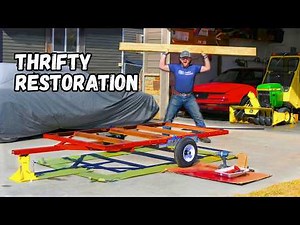 WILL IT HAUL?? Restoring CHEAP TRAILER From Facebook Marketplace
