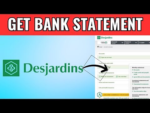 How To Get Bank Statement Online In Desjardins (2025)