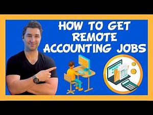 How to get Remote Jobs in Accounting & Work from Home Accounting Jobs