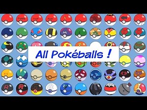 Pokémon: All Pokéballs