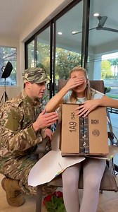 2.7M views · 9.1K reactions | Emotional Military pregnancy announcement This original video was produced by Network Media and MC Has Fun. | Laughs and Hacks | Facebook