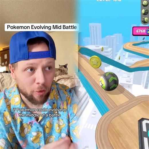 Pokemon being able to evolve in the middle of a battle would be pretty cool…#pokemon