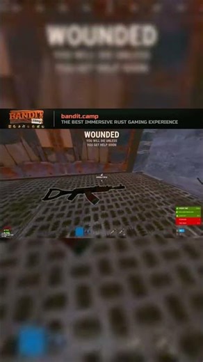 At Least The Ak Landed Inside #rust #rustgame