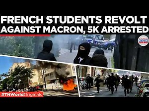FRANCE BURNS: Student Protests Explode as Over 400 Schools Shut Amid Clashes | Times Now World