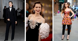 Le style de Lily Collins, chic et extravagant à la ville comme à l'écran