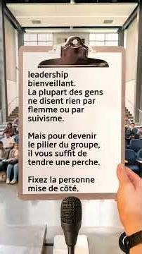 Travaille ton éloquence : et si une phrase suffisait pour devenir charismatique ? #eloquence