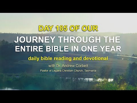 Read The Bible In A Year, Day 185