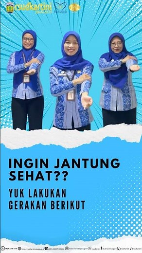 Senam Jantung Sehat 💓 | Gerakan Mudah untuk Jantung Lebih Kuat & Tubuh Bugar