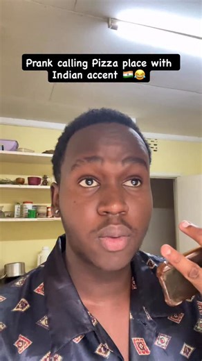 Wilson on Instagram: "Prank calling pizza place using an Indian accent 😂"