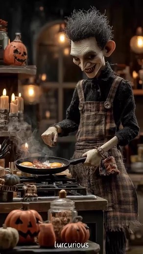 Who’s says Dracula can’t cook? #dracula #salem #halloween #gothic #pumpkin
