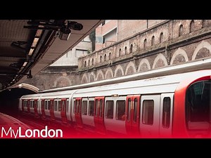 Where the 543 London Underground trains are kept overnight
