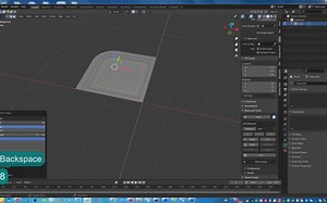 blender-每日练习-像Cad一样偏移（offset）