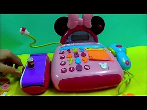 Minnie Mouse bowtique electronic cash register #h #kids #toys