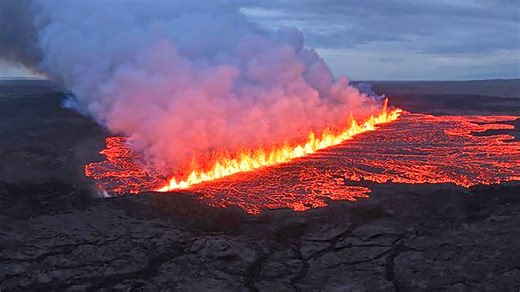 Iceland volcano erupts, prompting evacuation of popular Blue Lagoon