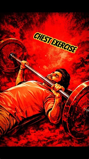 chest exercise in red effect #chest #workout ##fitness #trending