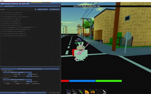 用ReShade让你的ROBLOX拥有动态模糊!