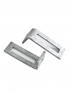 [Hot Item] HDG Slotted Angle Plate 2 Hole Adjustable Corner Strut Channel Fitting